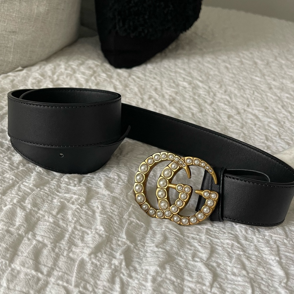 Gucci Pearl Belt